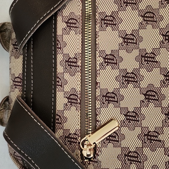 Monogram Multi Compartment Mini Stylish Backpack - Picture 6 of 16